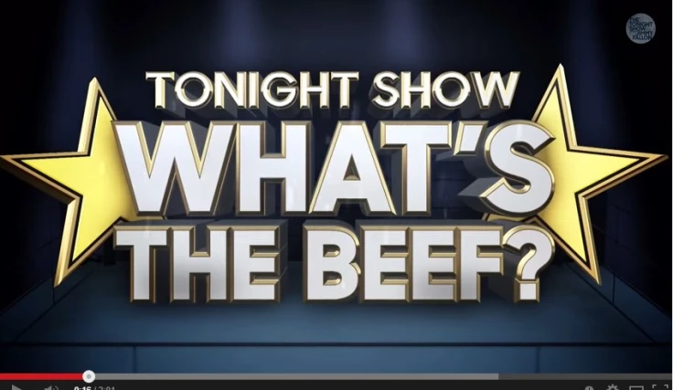 Jimmy Fallon's "What the Beef?" Segment - Click to Play!
